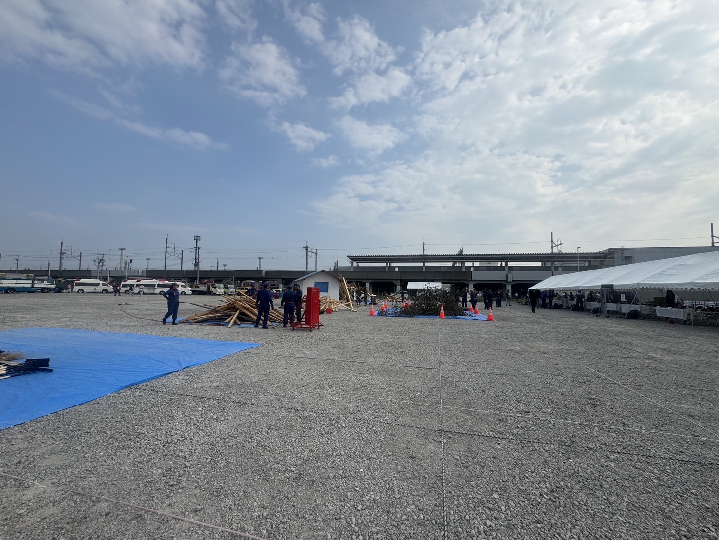 九都県市合同防災訓練に参加しました