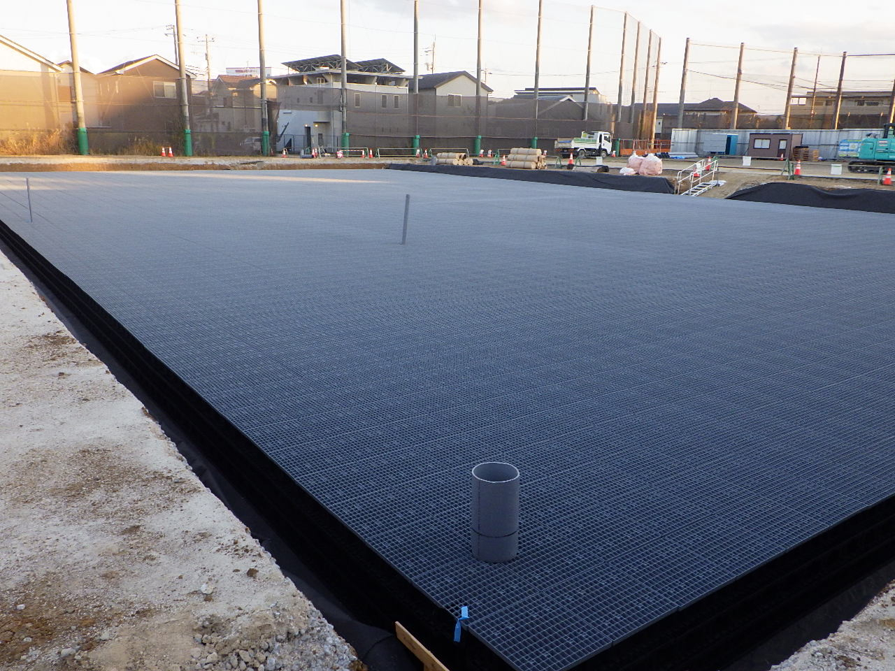 総合流域防災工事（土気高校貯留浸透施設設置工）